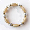Bracelet perles - Champagne