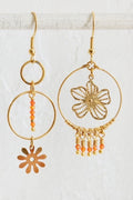 Boucles d’oreilles dépareillées asymétriques - ENORA