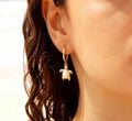 Boucles d’oreilles tortues et nacre