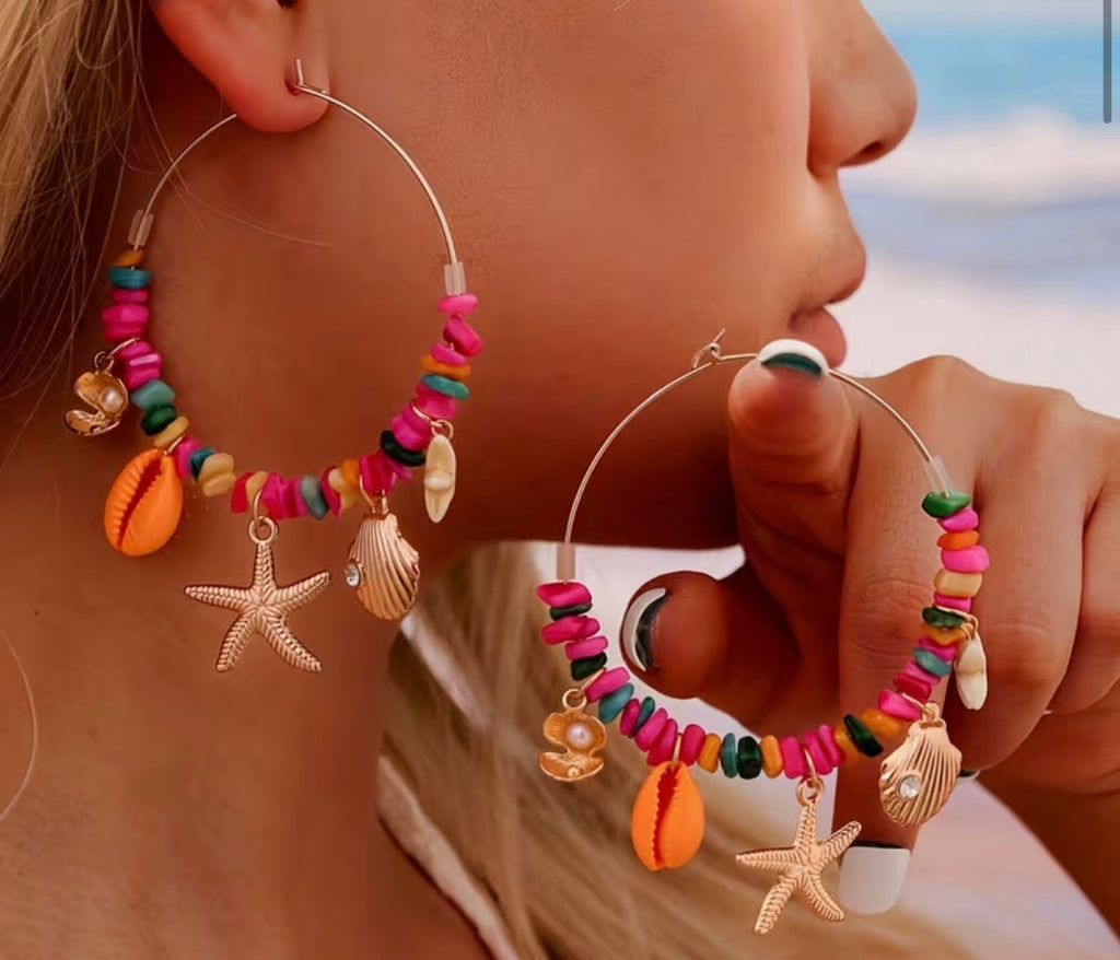 Créoles multicolores - plage
