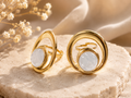 Bague doré Eva