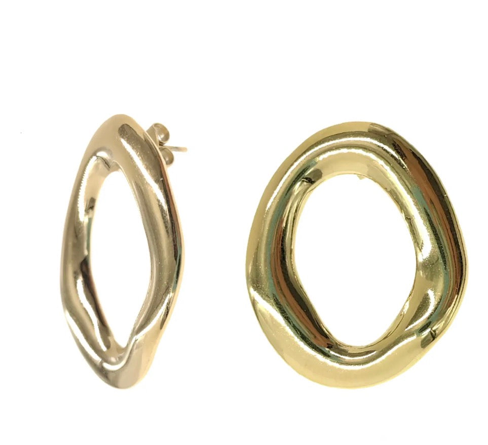 Boucles d’oreilles ovales