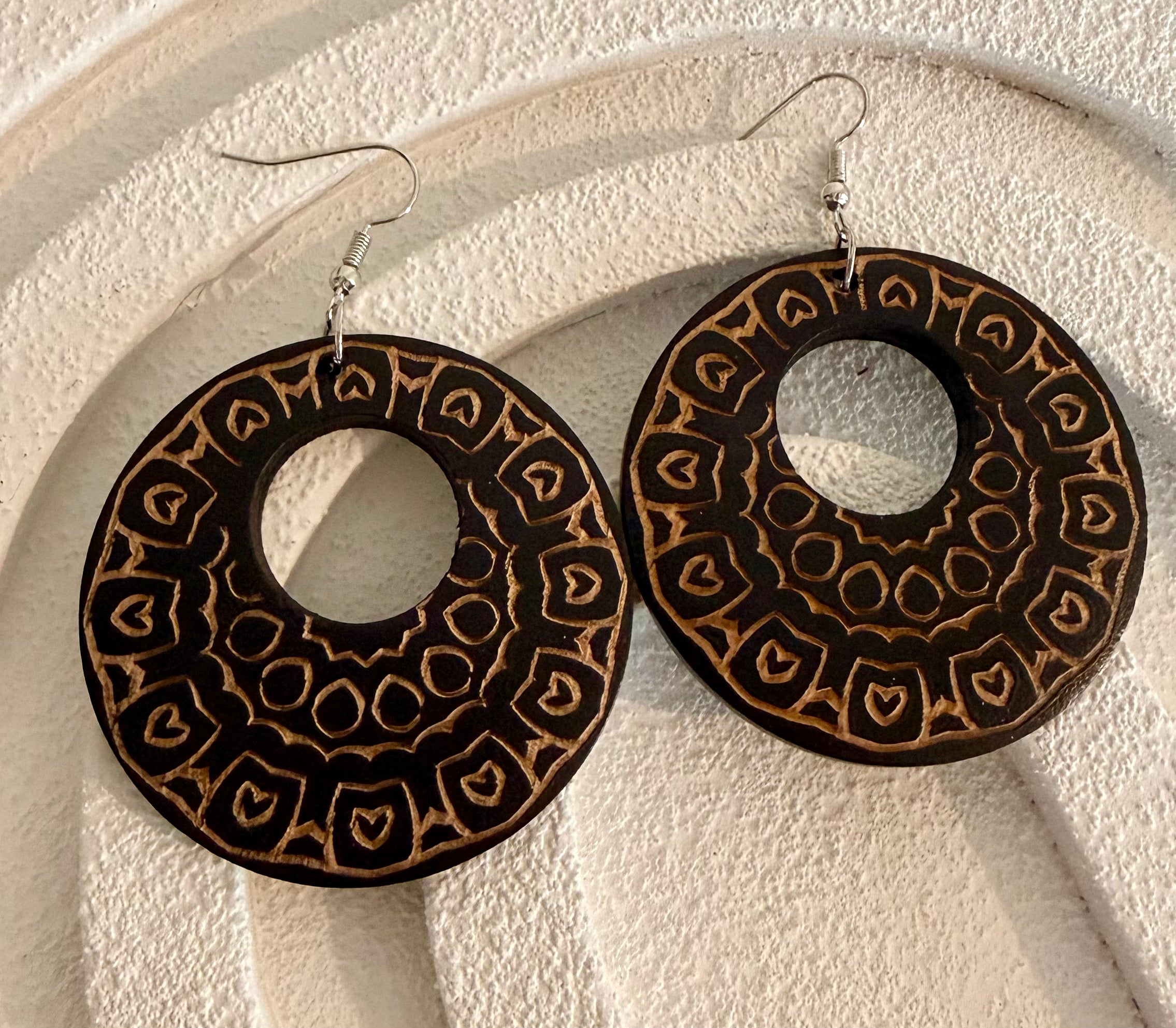 Boucles d’oreilles ethnique fantaisie