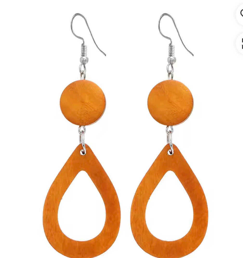 Boucles d’oreilles ethnique fantaisie