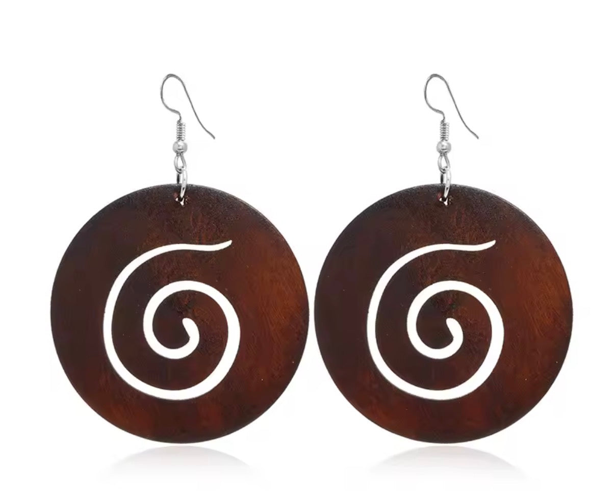 Boucles d’oreilles ethnique fantaisie
