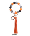 Porte clé bracelet- Orange
