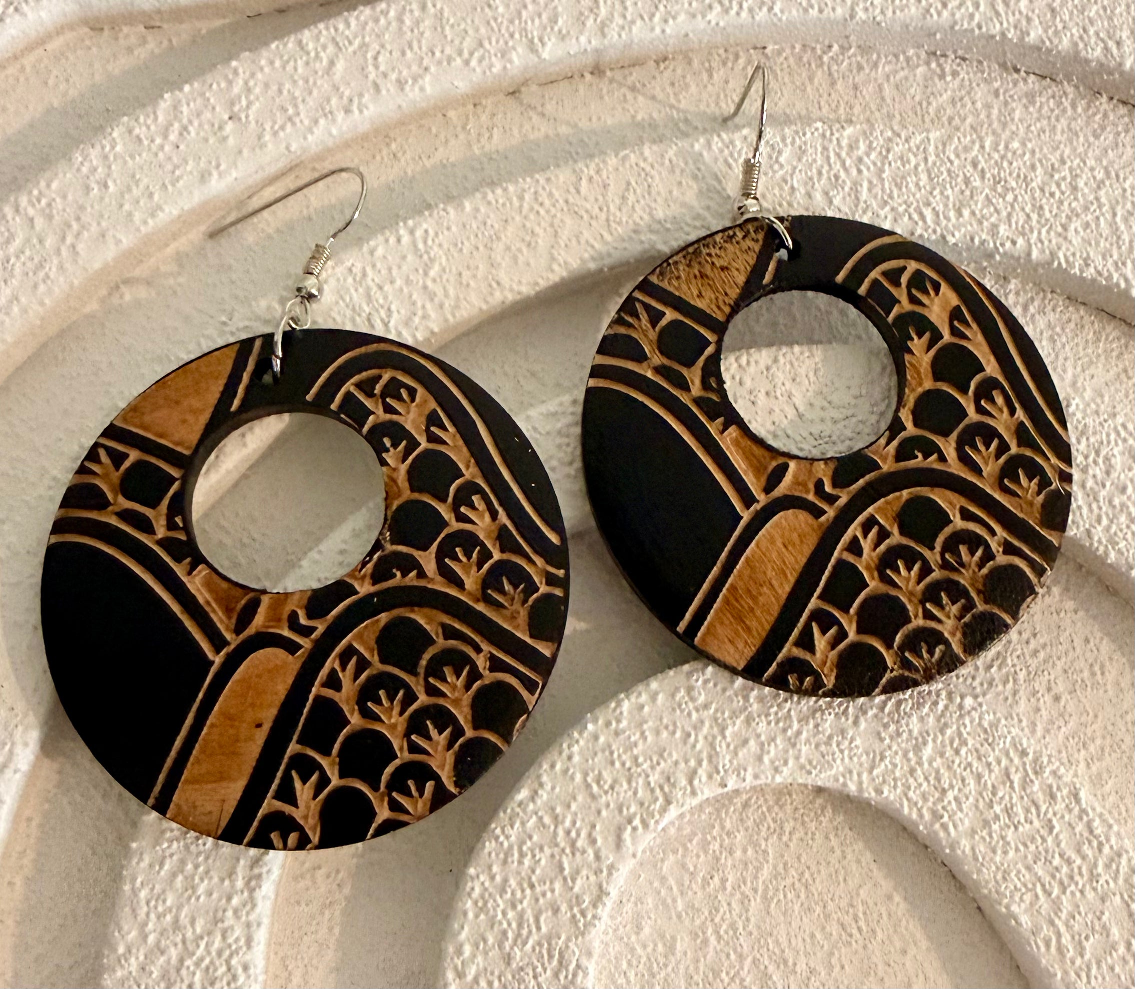 Boucles d’oreilles ethnique fantaisie