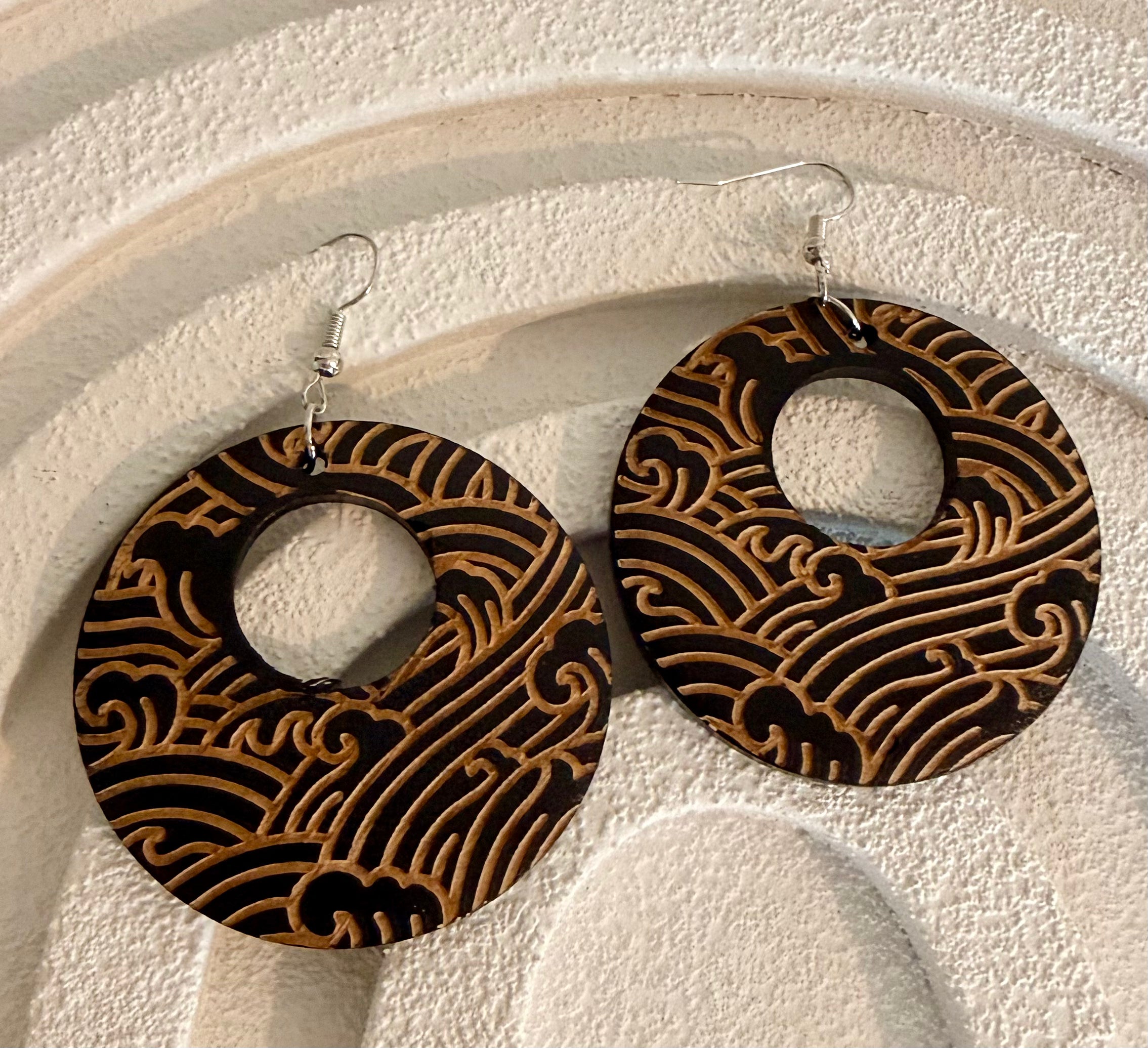 Boucles d’oreilles ethnique fantaisie