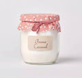 Bougie parfumée - Pomme Caramel - Pot de yaourt 100g