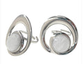 Bague argent résine Eva