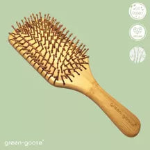 Brosse cheveux en bambou XL