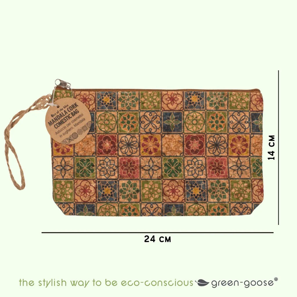 Pinceaux maquillage + trousse liège