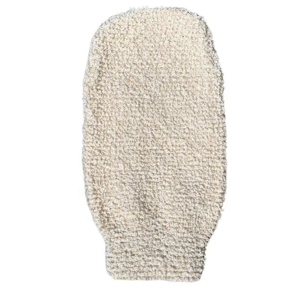 Gant de gommage en ramie