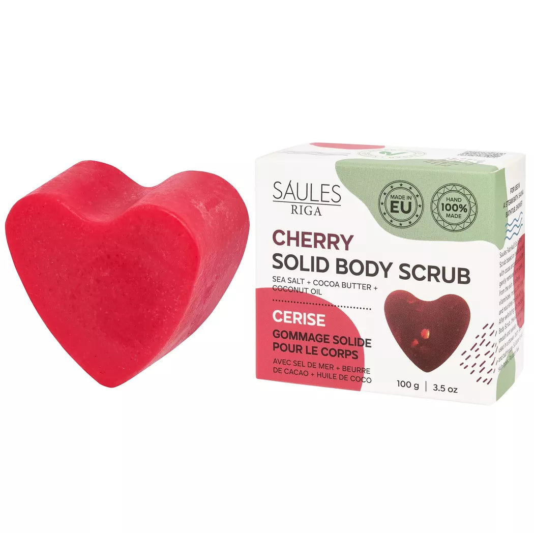 Gommage corps solide - cerise